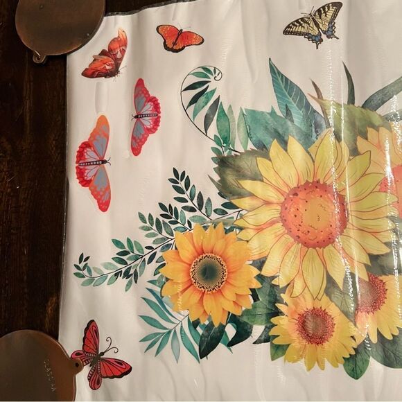 Butterfly and Sunflower Decorative Sticker (New) - Picture 2 of 4